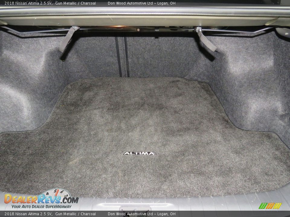 2018 Nissan Altima 2.5 SV Gun Metallic / Charcoal Photo #14