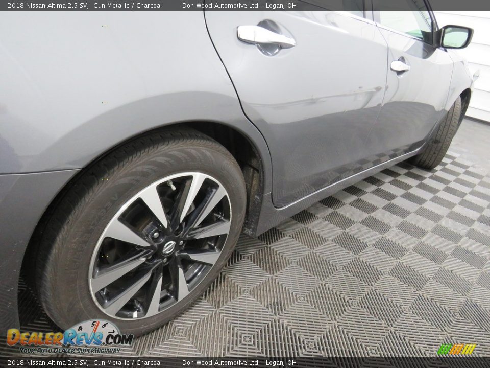 2018 Nissan Altima 2.5 SV Gun Metallic / Charcoal Photo #16