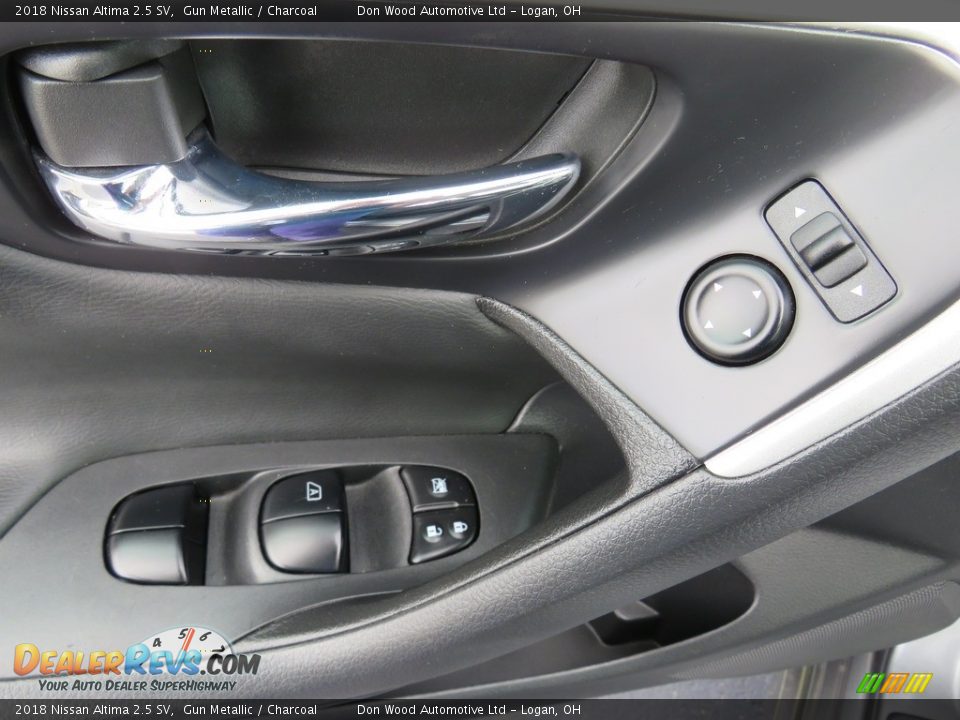 2018 Nissan Altima 2.5 SV Gun Metallic / Charcoal Photo #17