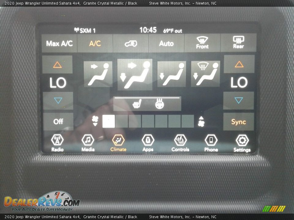 2020 Jeep Wrangler Unlimited Sahara 4x4 Granite Crystal Metallic / Black Photo #22