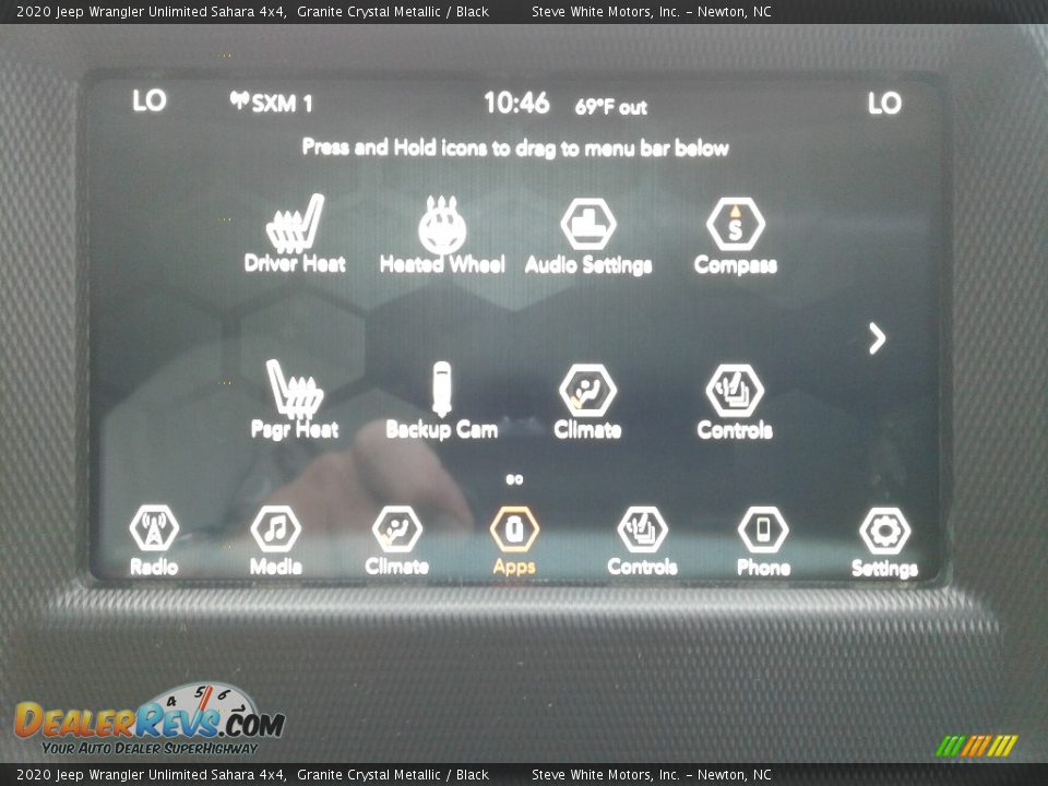 2020 Jeep Wrangler Unlimited Sahara 4x4 Granite Crystal Metallic / Black Photo #24