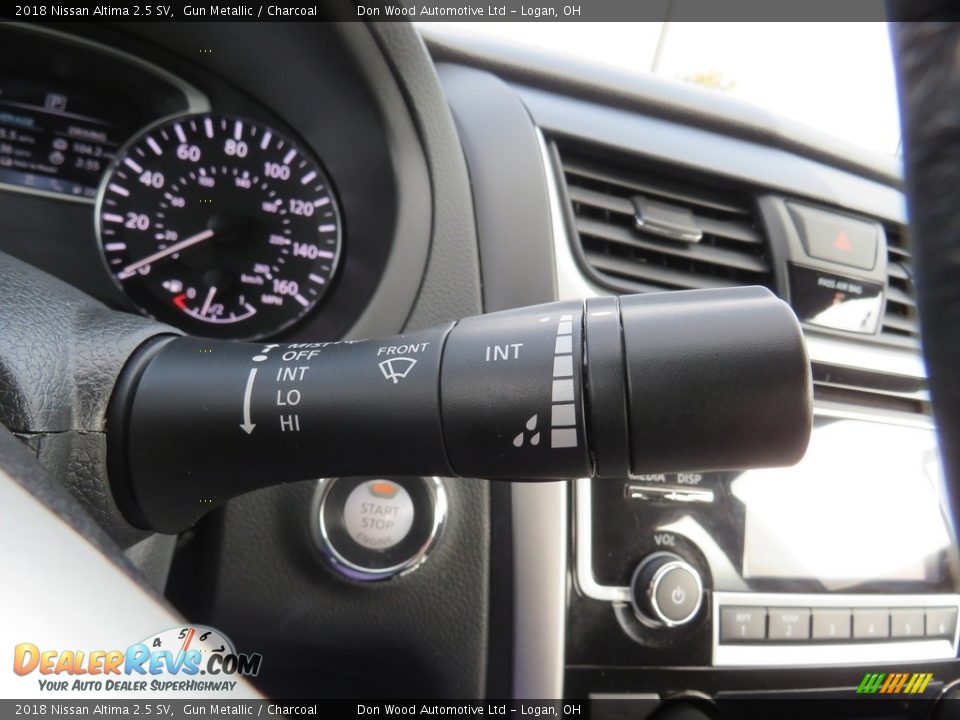 2018 Nissan Altima 2.5 SV Gun Metallic / Charcoal Photo #24