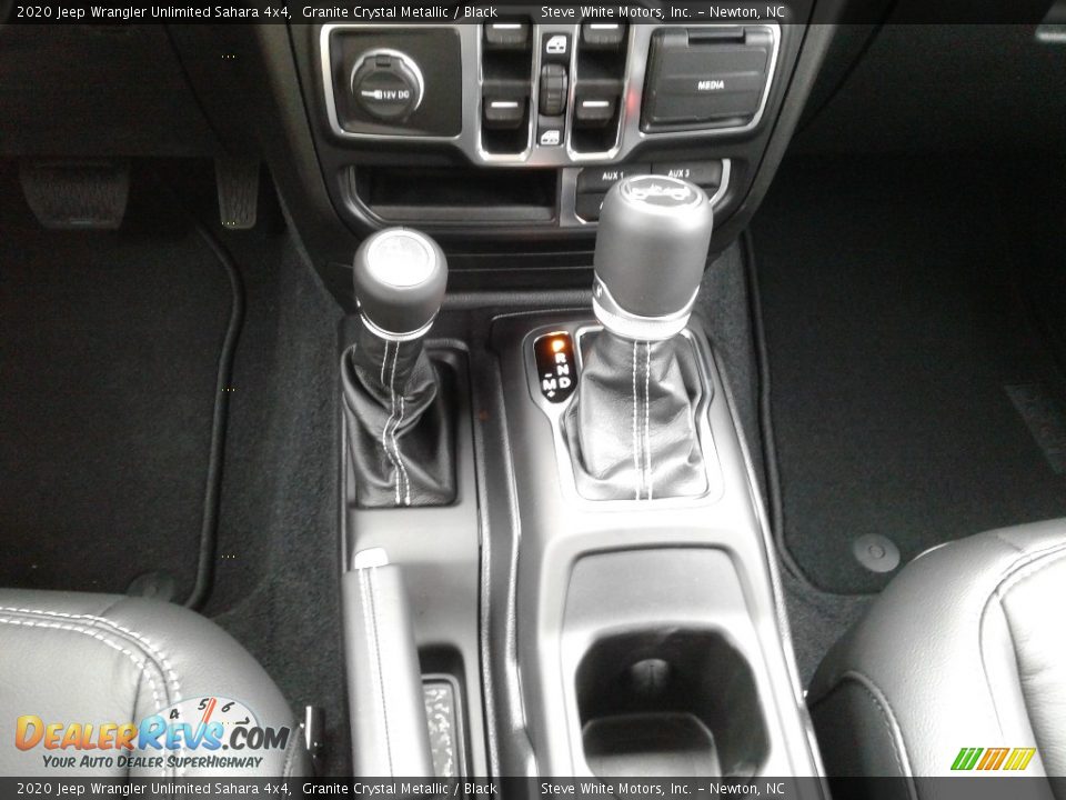 2020 Jeep Wrangler Unlimited Sahara 4x4 Granite Crystal Metallic / Black Photo #27
