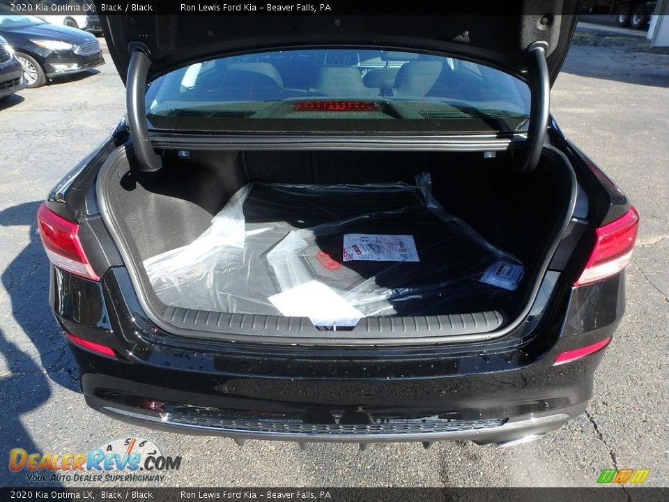 2020 Kia Optima LX Black / Black Photo #3
