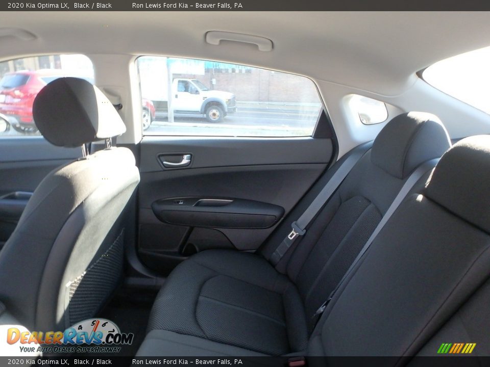 2020 Kia Optima LX Black / Black Photo #14