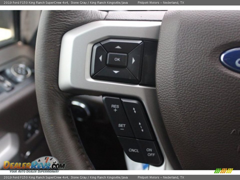 2019 Ford F150 King Ranch SuperCrew 4x4 Stone Gray / King Ranch Kingsville/Java Photo #17