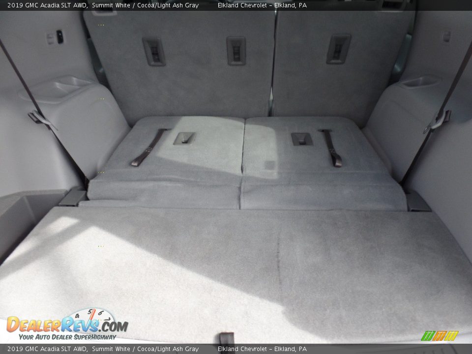 2019 GMC Acadia SLT AWD Summit White / Cocoa/Light Ash Gray Photo #17