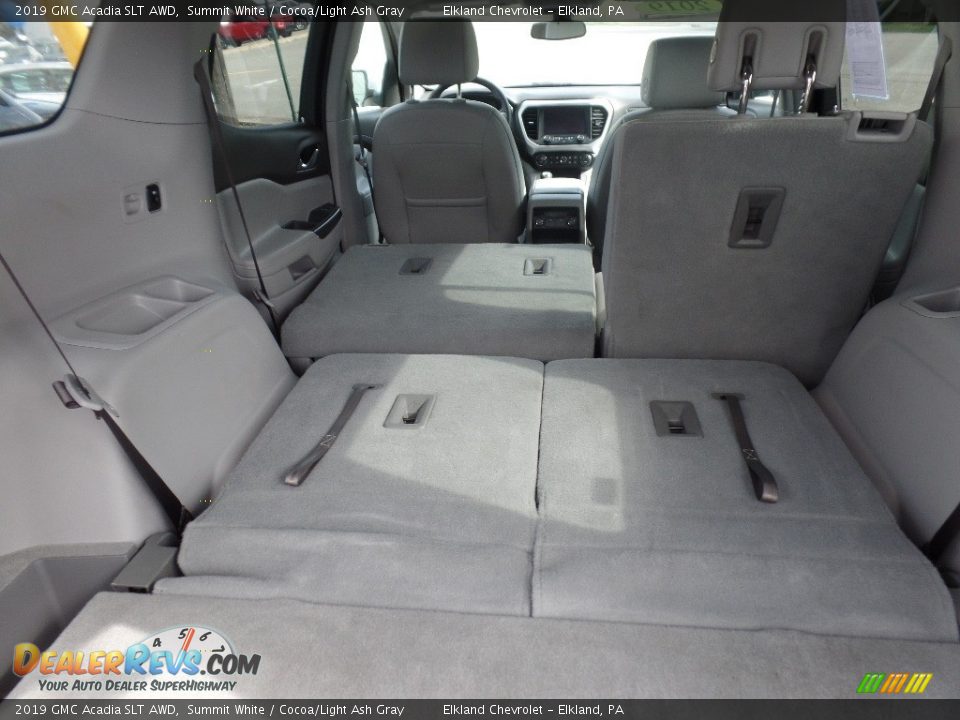2019 GMC Acadia SLT AWD Summit White / Cocoa/Light Ash Gray Photo #18