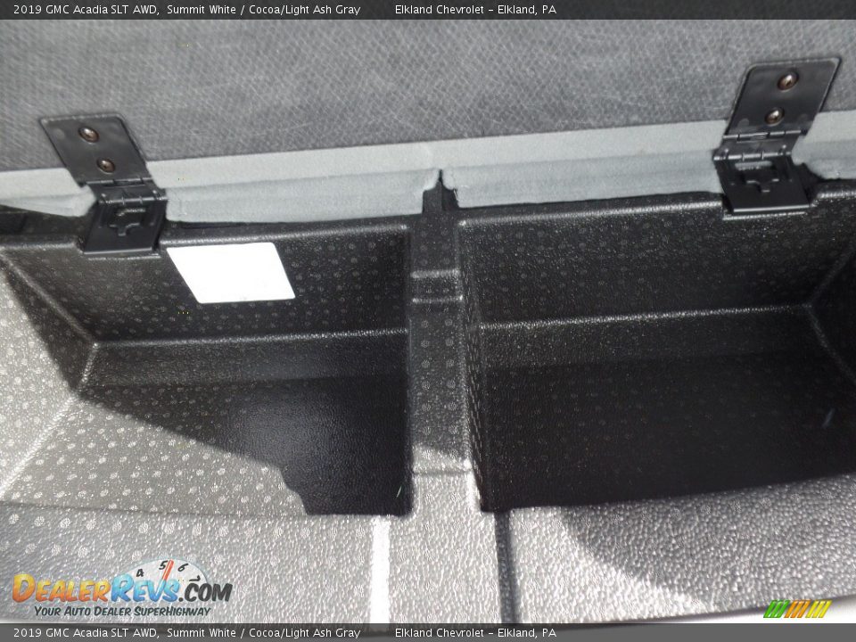 2019 GMC Acadia SLT AWD Summit White / Cocoa/Light Ash Gray Photo #19