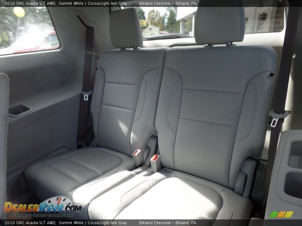 2019 GMC Acadia SLT AWD Summit White / Cocoa/Light Ash Gray Photo #20