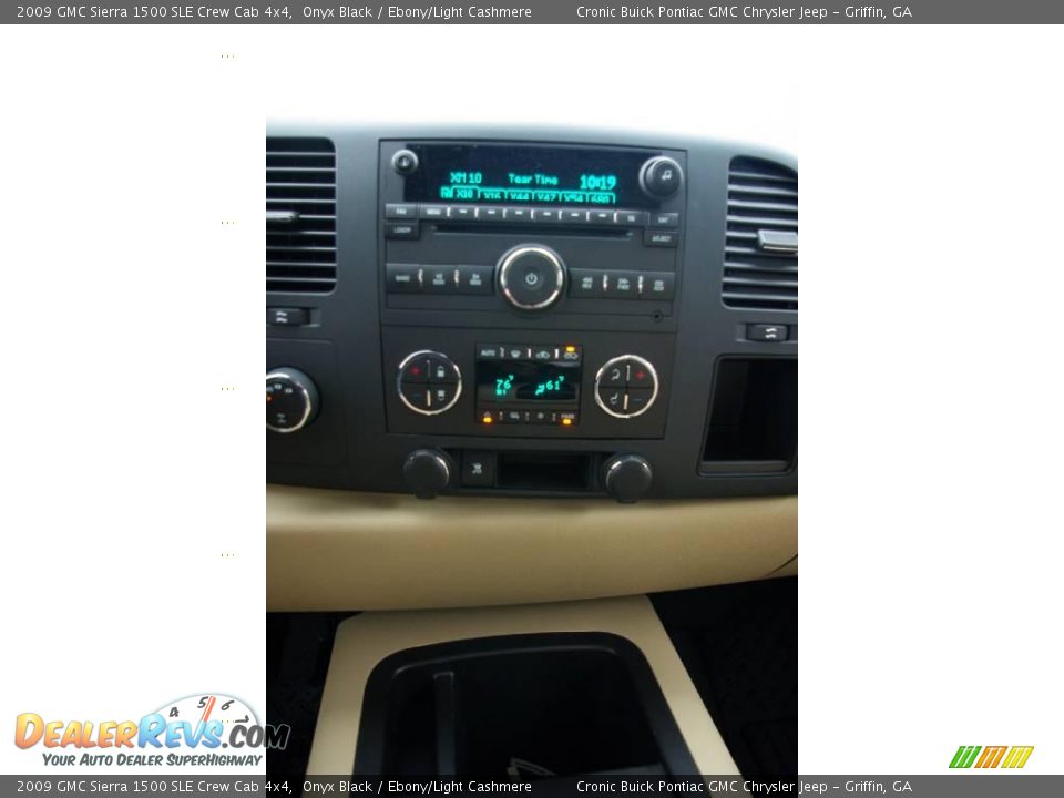 2009 GMC Sierra 1500 SLE Crew Cab 4x4 Onyx Black / Ebony/Light Cashmere Photo #22