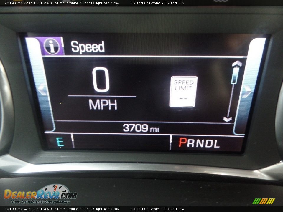 2019 GMC Acadia SLT AWD Summit White / Cocoa/Light Ash Gray Photo #29