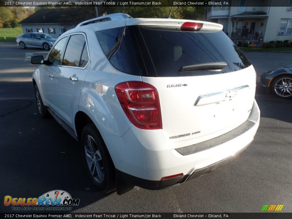 2017 Chevrolet Equinox Premier AWD Iridescent Pearl Tricoat / Light Titanium/Jet Black Photo #6