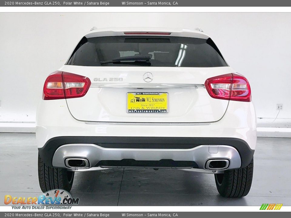 2020 Mercedes-Benz GLA 250 Polar White / Sahara Beige Photo #3