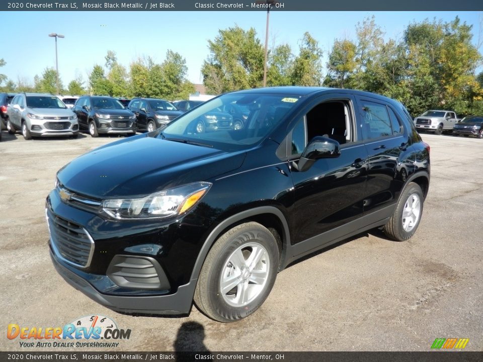 2020 Chevrolet Trax LS Mosaic Black Metallic / Jet Black Photo #1