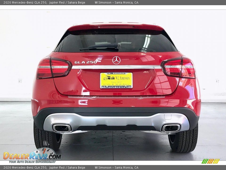 2020 Mercedes-Benz GLA 250 Jupiter Red / Sahara Beige Photo #3