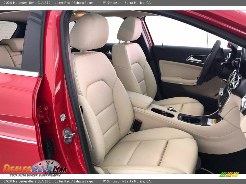 2020 Mercedes-Benz GLA 250 Jupiter Red / Sahara Beige Photo #5