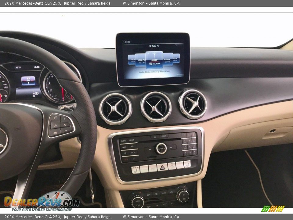 2020 Mercedes-Benz GLA 250 Jupiter Red / Sahara Beige Photo #6