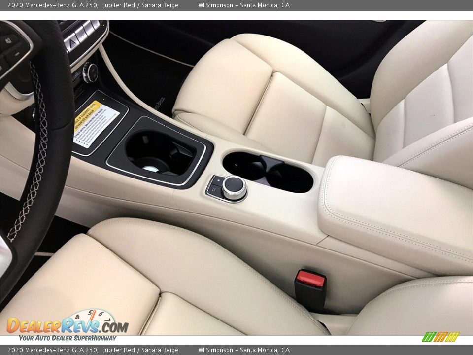2020 Mercedes-Benz GLA 250 Jupiter Red / Sahara Beige Photo #7
