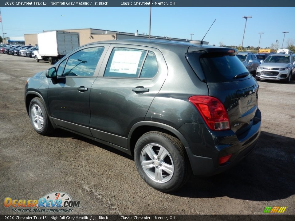 2020 Chevrolet Trax LS Nightfall Gray Metallic / Jet Black Photo #5