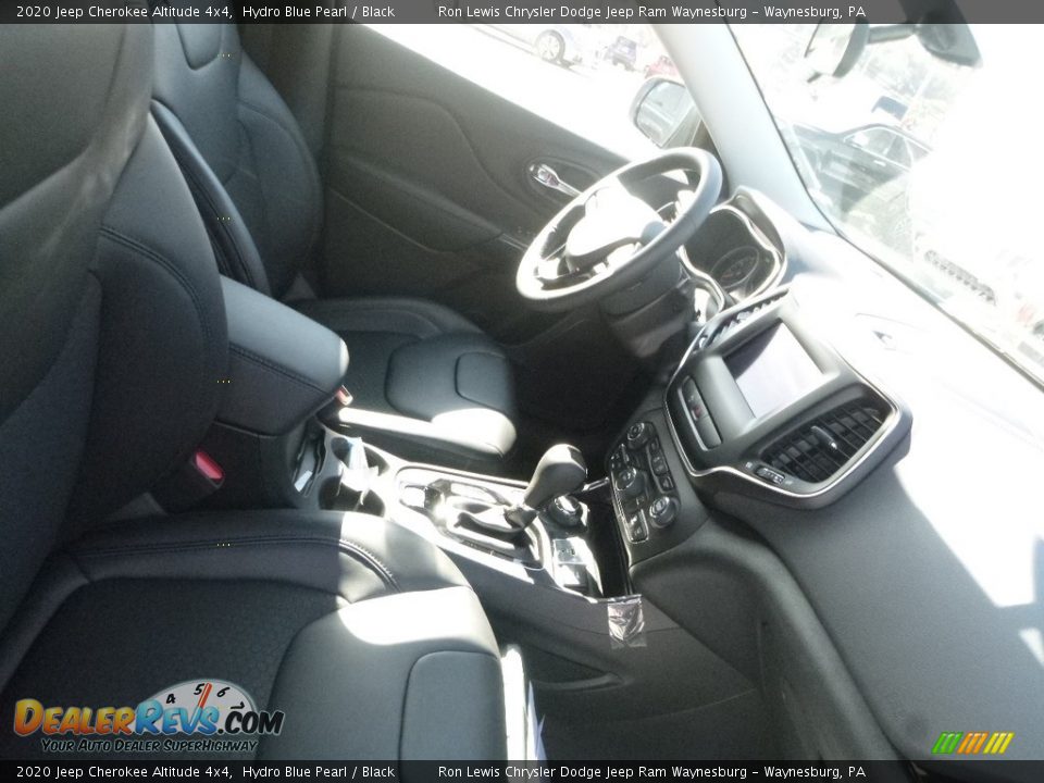 2020 Jeep Cherokee Altitude 4x4 Hydro Blue Pearl / Black Photo #10