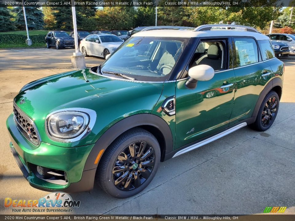 British Racing Green IV Metallic 2020 Mini Countryman Cooper S All4 Photo #4