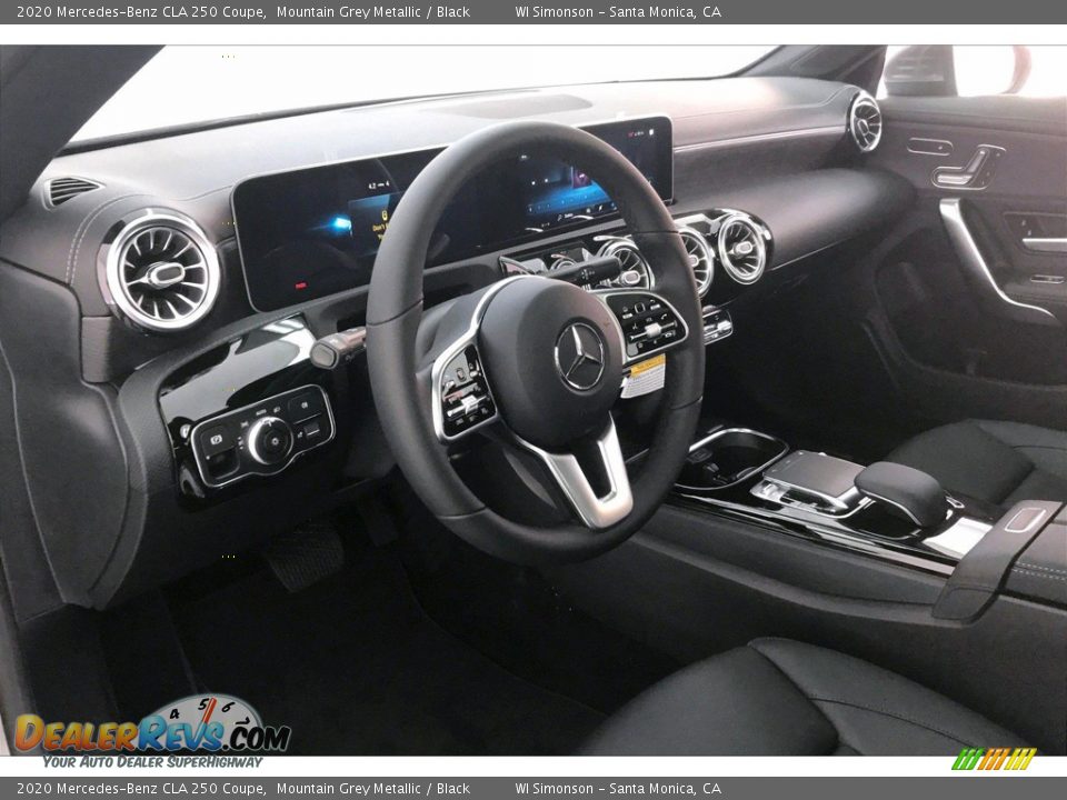 2020 Mercedes-Benz CLA 250 Coupe Mountain Grey Metallic / Black Photo #4