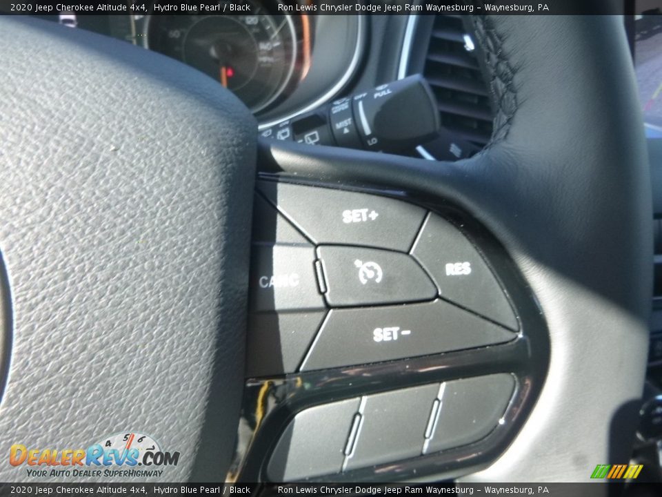 2020 Jeep Cherokee Altitude 4x4 Hydro Blue Pearl / Black Photo #18