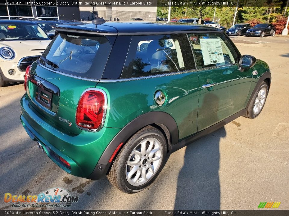 2020 Mini Hardtop Cooper S 2 Door British Racing Green IV Metallic / Carbon Black Photo #2