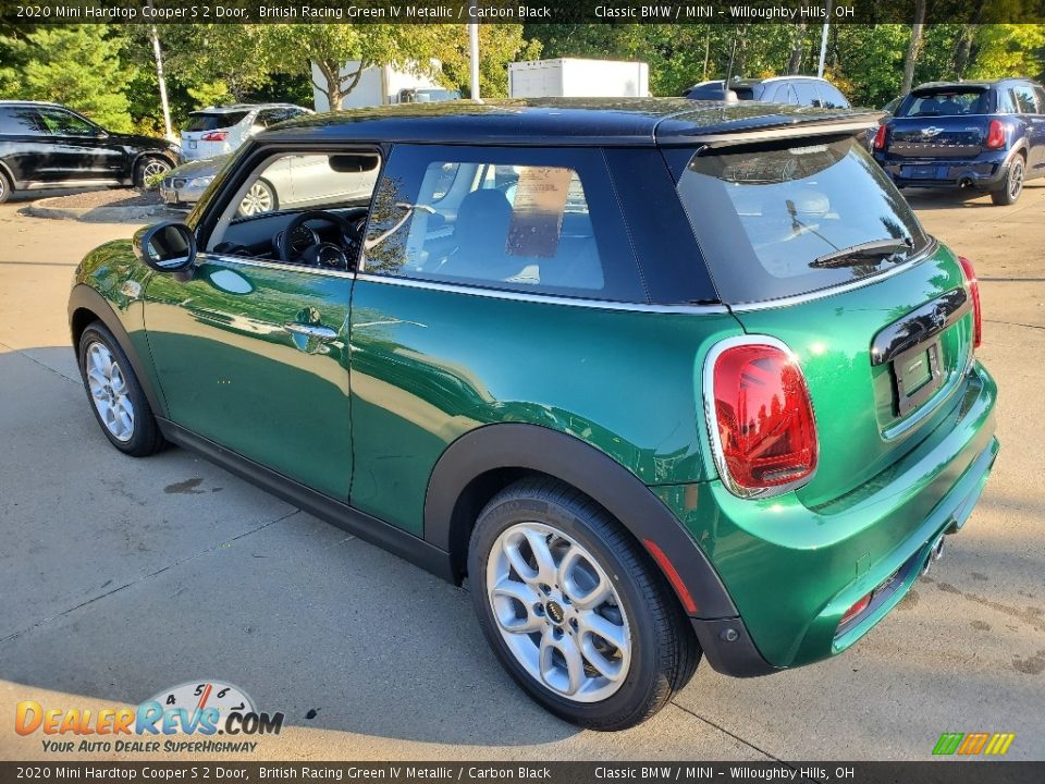 2020 Mini Hardtop Cooper S 2 Door British Racing Green IV Metallic / Carbon Black Photo #3