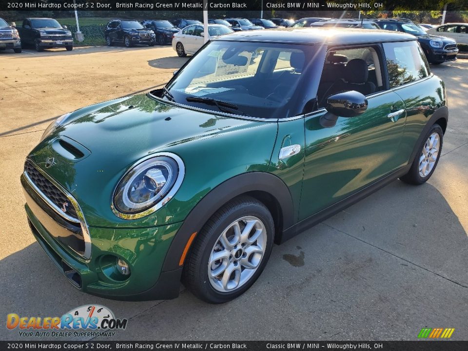 2020 Mini Hardtop Cooper S 2 Door British Racing Green IV Metallic / Carbon Black Photo #4