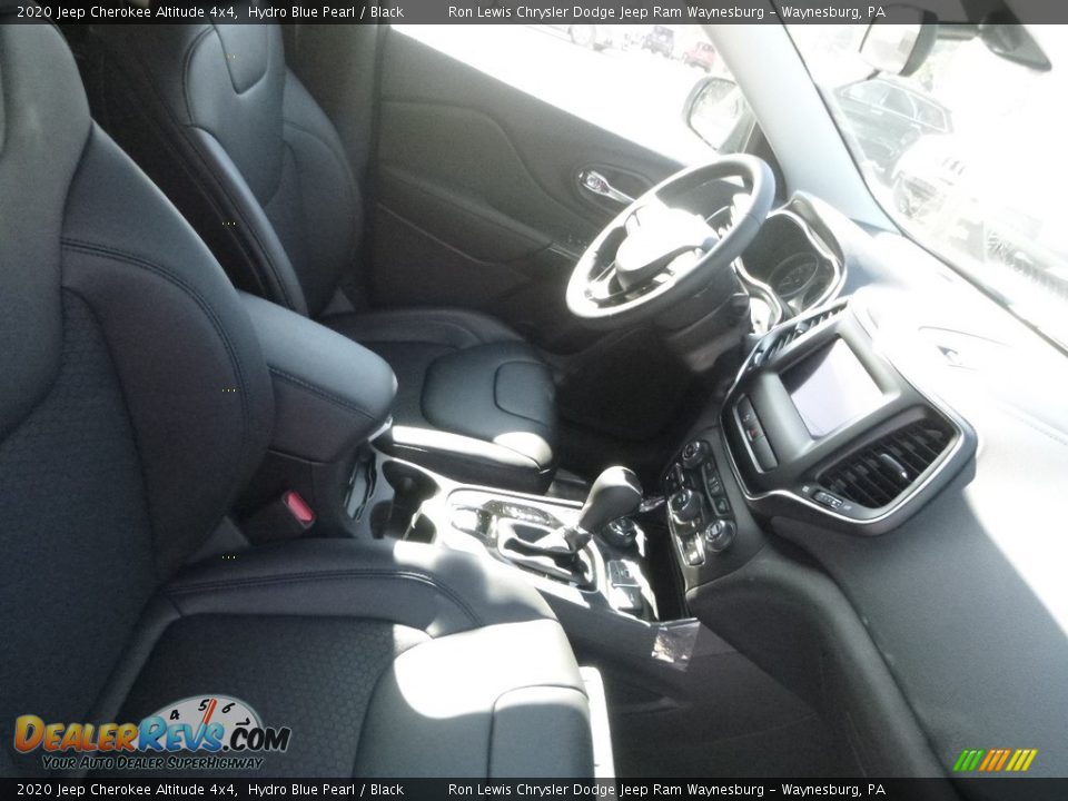 2020 Jeep Cherokee Altitude 4x4 Hydro Blue Pearl / Black Photo #10