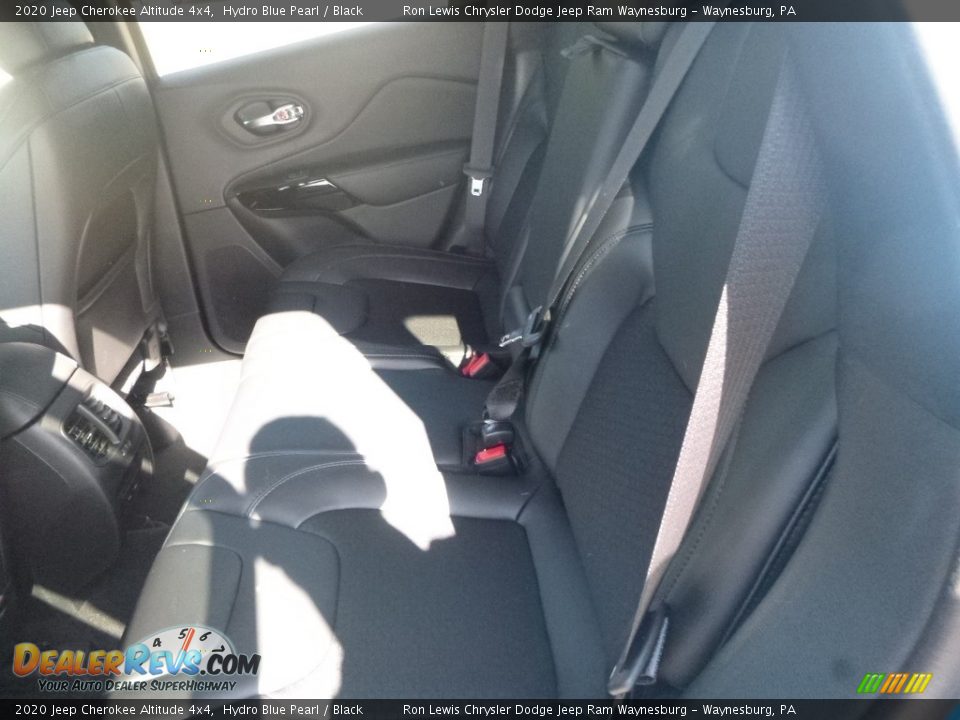 2020 Jeep Cherokee Altitude 4x4 Hydro Blue Pearl / Black Photo #12