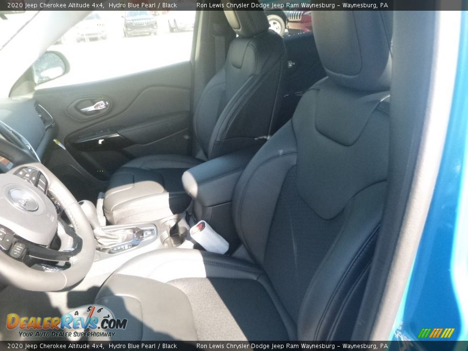 2020 Jeep Cherokee Altitude 4x4 Hydro Blue Pearl / Black Photo #15
