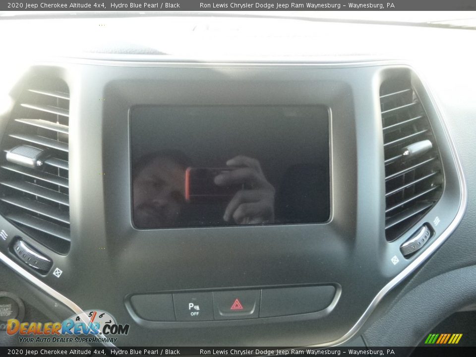2020 Jeep Cherokee Altitude 4x4 Hydro Blue Pearl / Black Photo #16