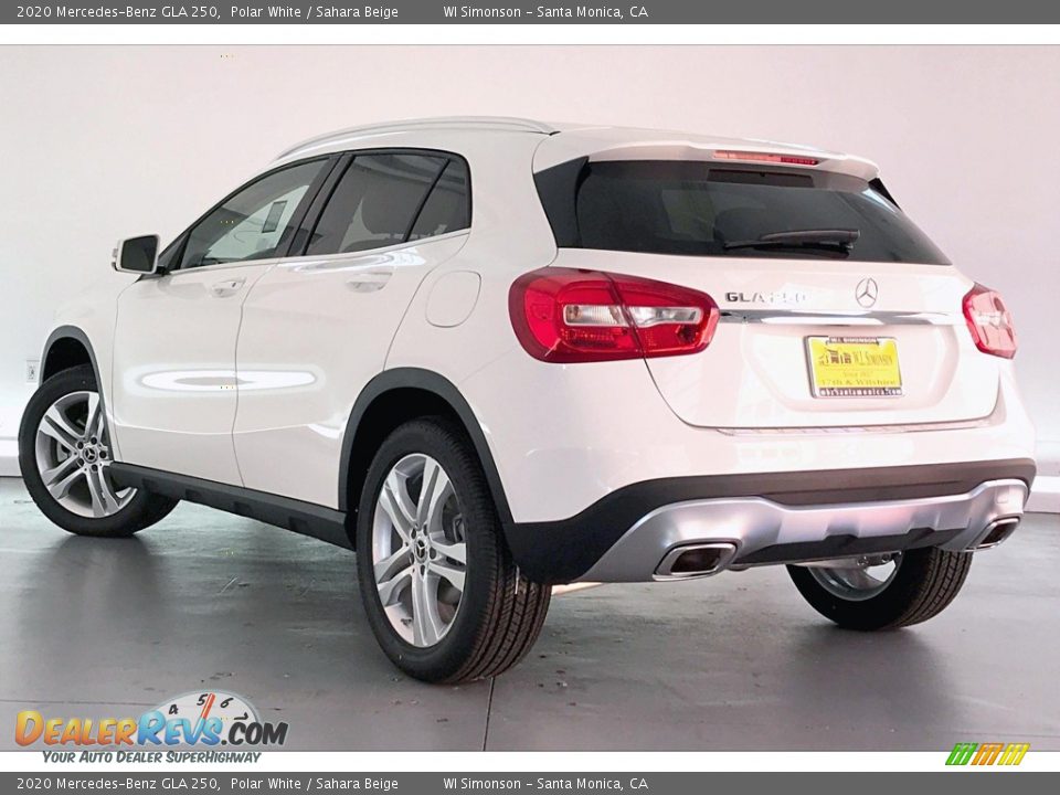 2020 Mercedes-Benz GLA 250 Polar White / Sahara Beige Photo #2