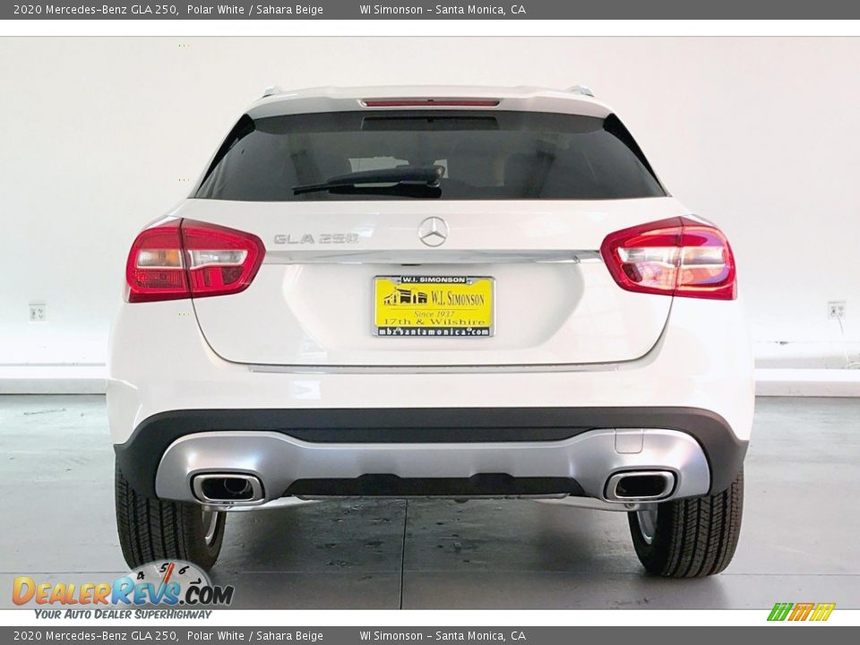 2020 Mercedes-Benz GLA 250 Polar White / Sahara Beige Photo #3