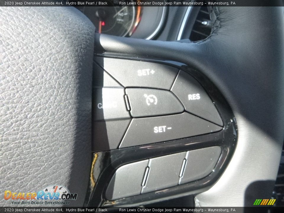 2020 Jeep Cherokee Altitude 4x4 Hydro Blue Pearl / Black Photo #18