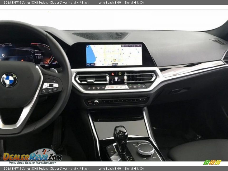 2019 BMW 3 Series 330i Sedan Glacier Silver Metallic / Black Photo #5
