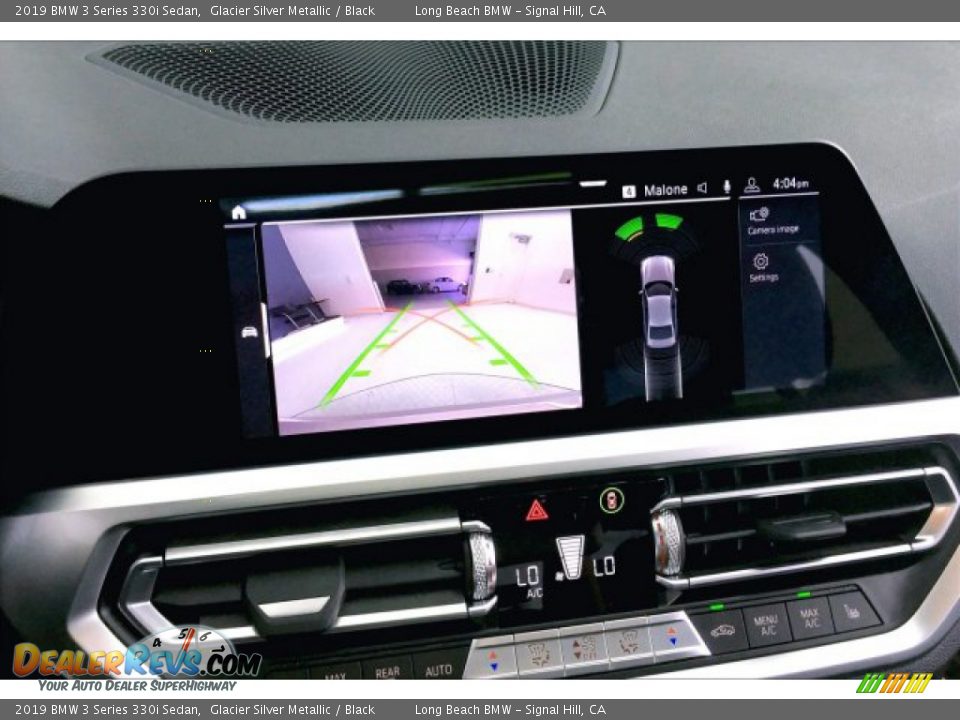 2019 BMW 3 Series 330i Sedan Glacier Silver Metallic / Black Photo #13
