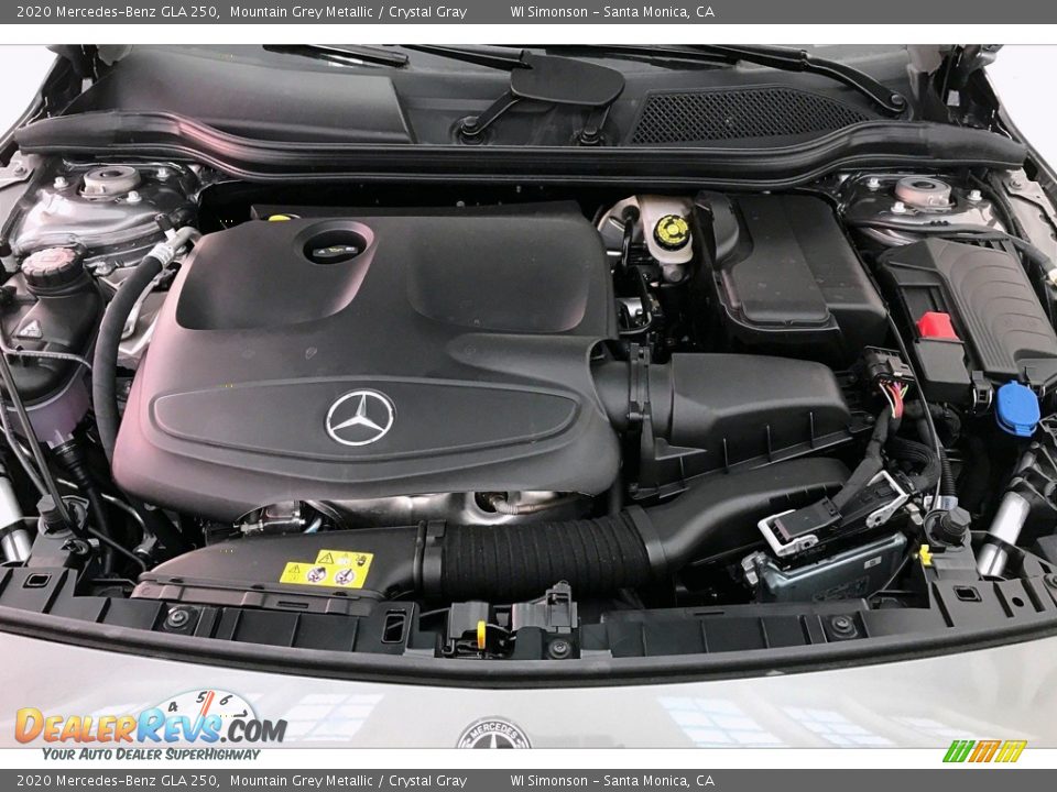 2020 Mercedes-Benz GLA 250 2.0 Liter Turbocharged DOHC 16-Valve VVT 4 Cylinder Engine Photo #8