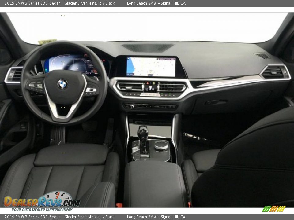 2019 BMW 3 Series 330i Sedan Glacier Silver Metallic / Black Photo #20