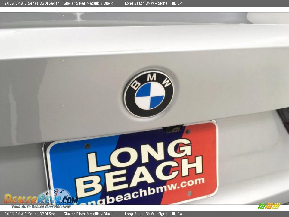 2019 BMW 3 Series 330i Sedan Glacier Silver Metallic / Black Photo #23