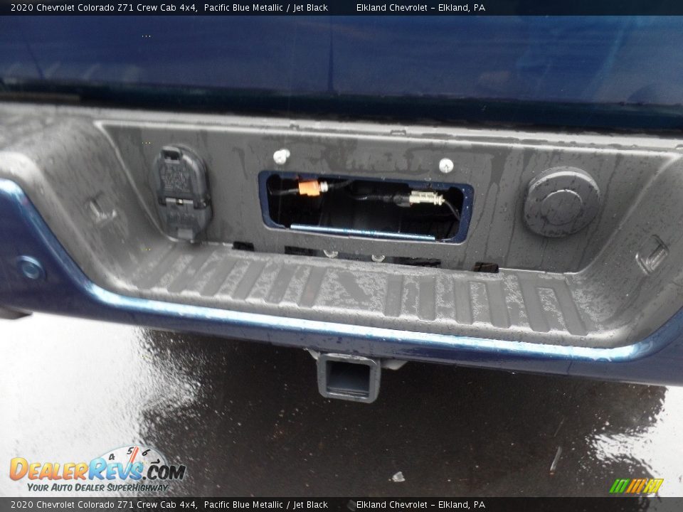 2020 Chevrolet Colorado Z71 Crew Cab 4x4 Pacific Blue Metallic / Jet Black Photo #13