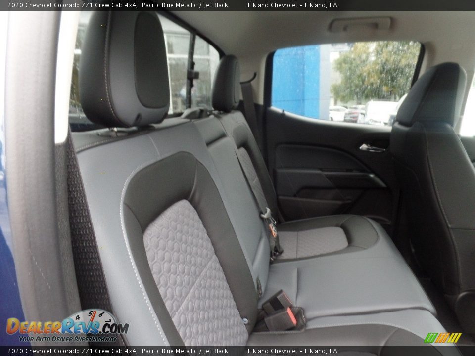 2020 Chevrolet Colorado Z71 Crew Cab 4x4 Pacific Blue Metallic / Jet Black Photo #16