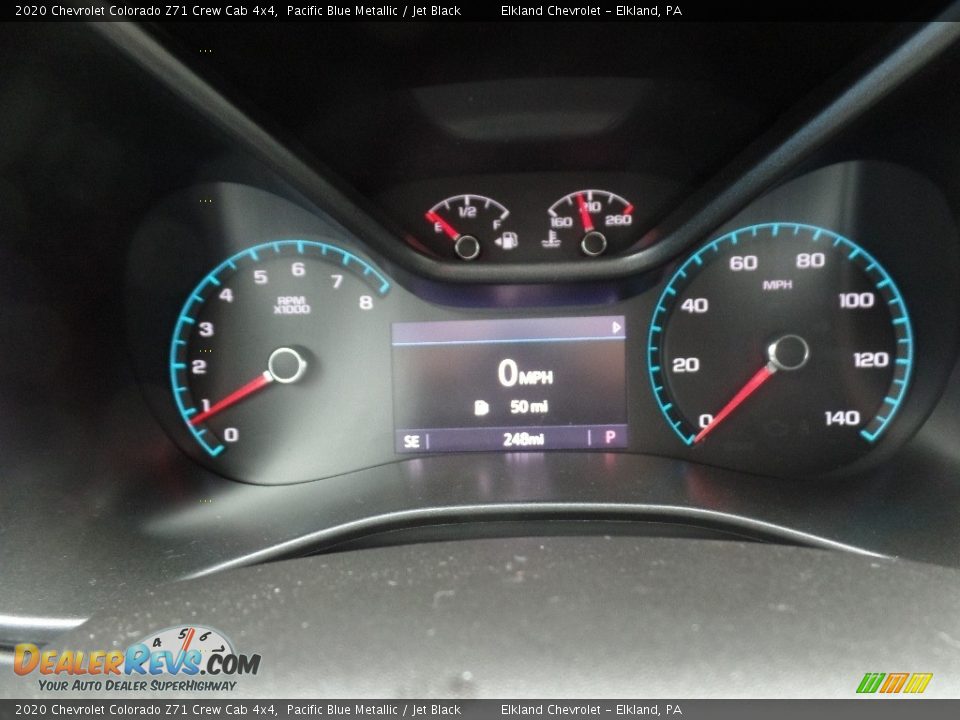 2020 Chevrolet Colorado Z71 Crew Cab 4x4 Gauges Photo #27