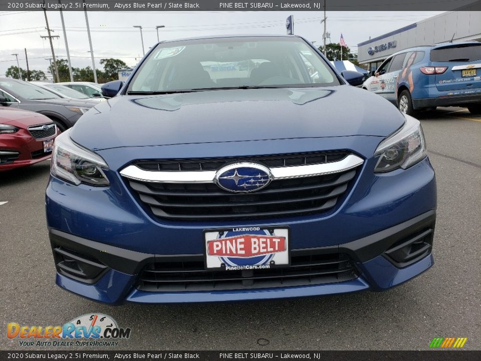 2020 Subaru Legacy 2.5i Premium Abyss Blue Pearl / Slate Black Photo #2
