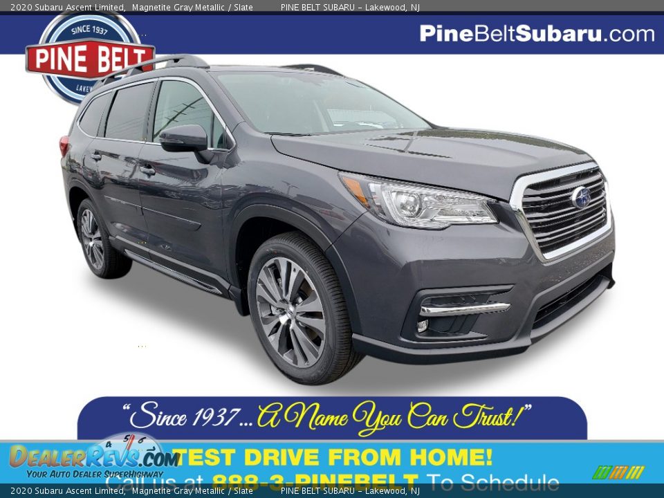 2020 Subaru Ascent Limited Magnetite Gray Metallic / Slate Photo #1