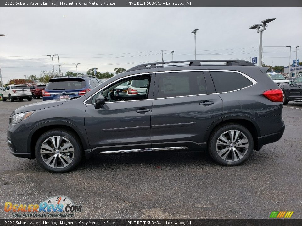 Magnetite Gray Metallic 2020 Subaru Ascent Limited Photo #3