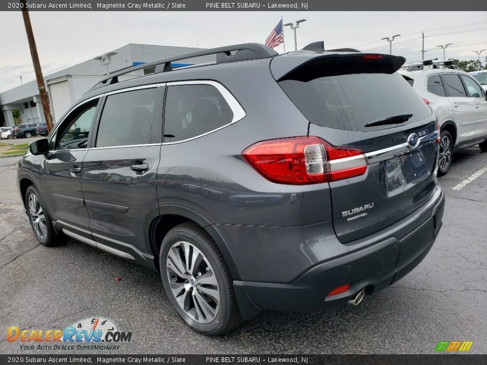2020 Subaru Ascent Limited Magnetite Gray Metallic / Slate Photo #4